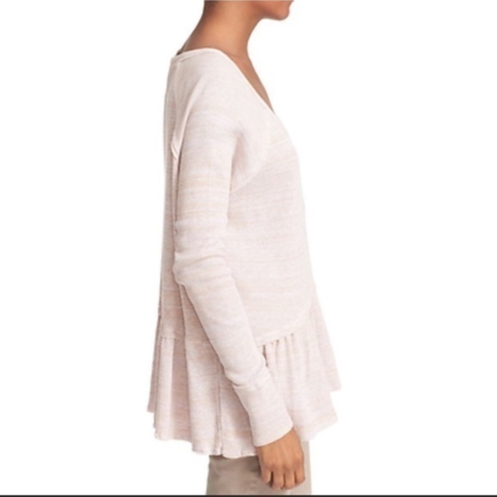 We The Free Coastline Henley Peplum Top - Picture 2 of 14